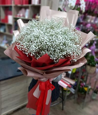 Букет цветов из: Гипсофила в Марках