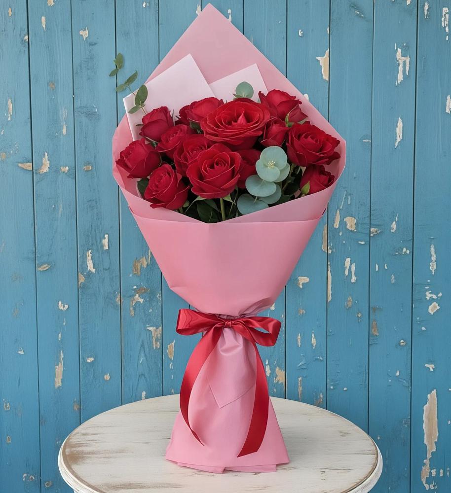 Букет цветов из: Розы в Марках