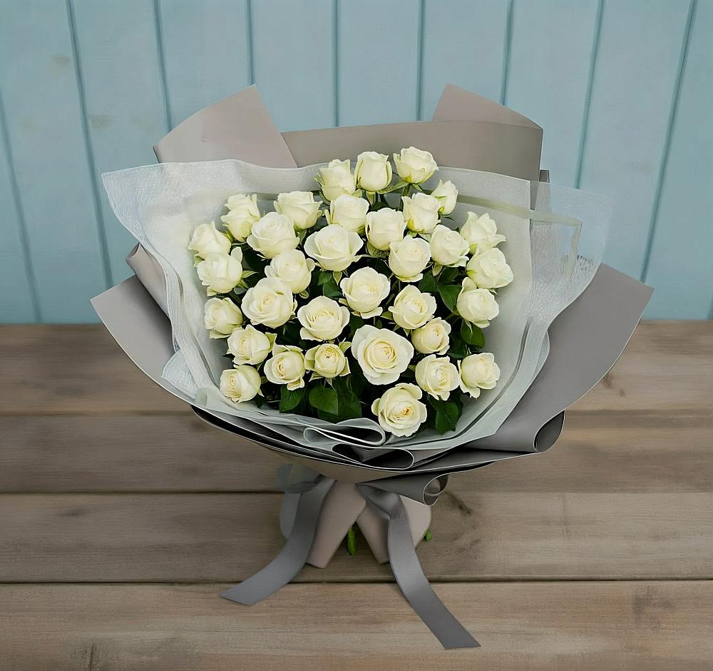 Букет Белоснежная нежность в Марках