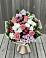 Букет цветов из: Альстромерии, Гвоздики, Розы и Хризантемы в Марках