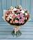 Букет цветов из: Хризантемы, Розы и Альстромерии в Марках