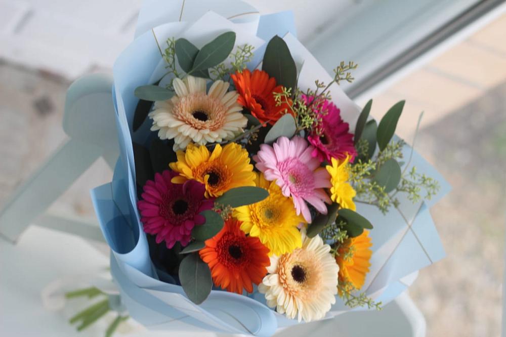 Букет цветов из: Герберы в Марках