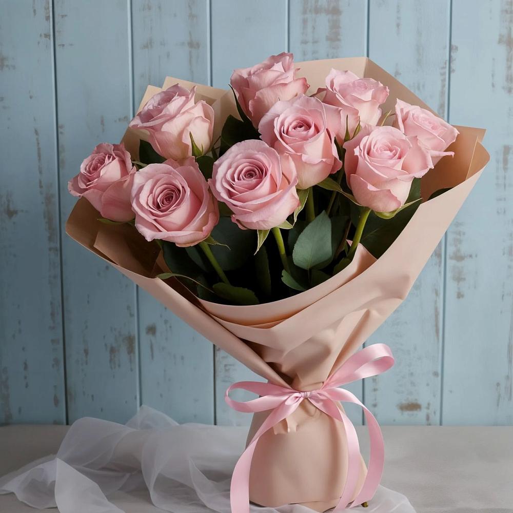 Букет цветов из: Розы в Марках