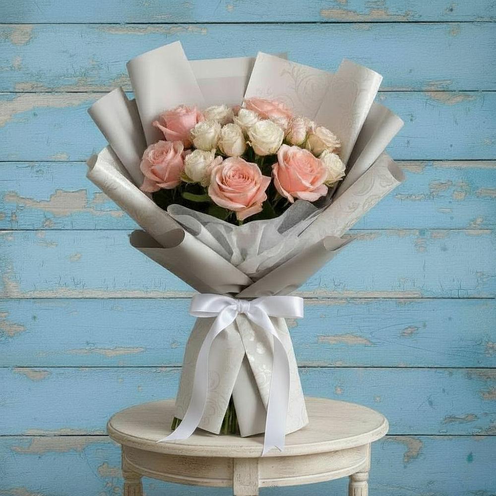 Букет цветов из: Розы в Марках