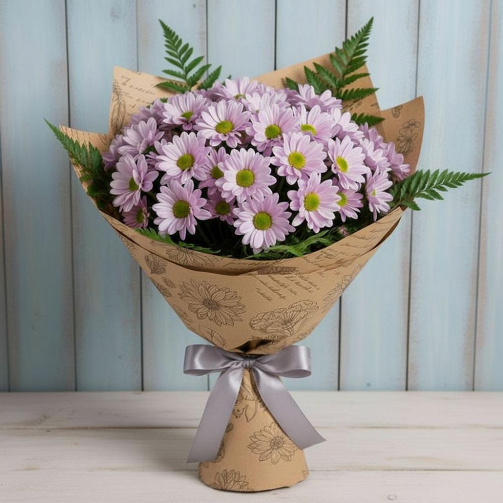 Букет цветов из: Хризантемы в Марках