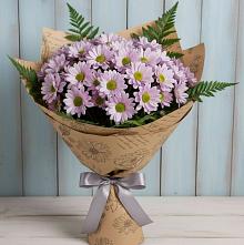 Букет цветов из:  Хризантемы #REPLACE_PRED# Марках