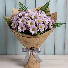 Букет цветов из:  Хризантемы в Марках