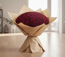 Букет 101 Красная роза в Марках
