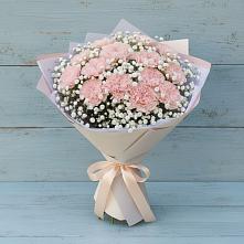 Букет цветов из:  Гвоздики в Марках