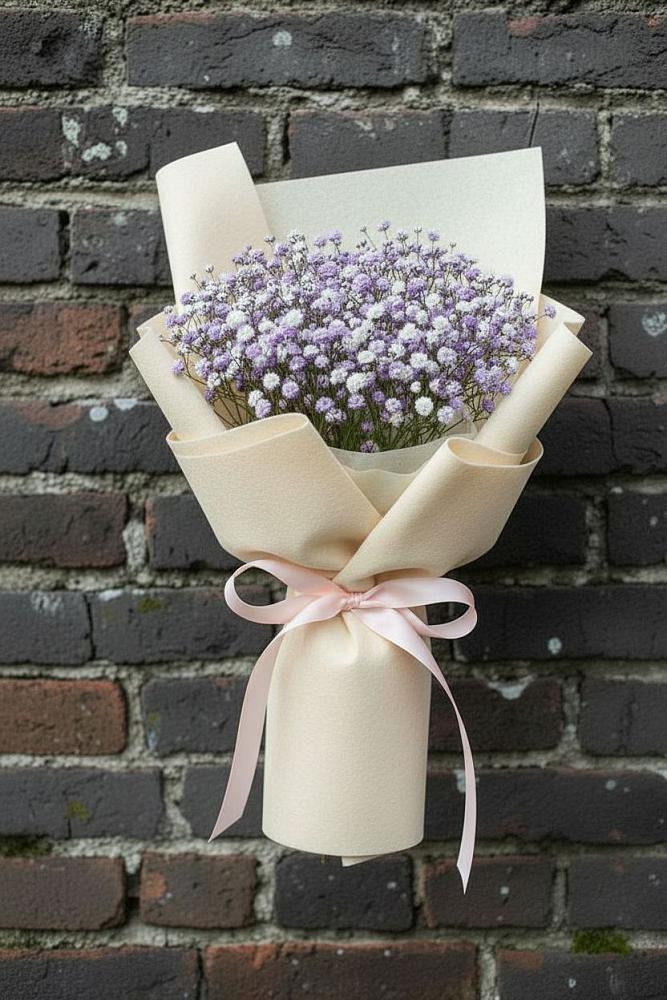 Букет цветов из: Гипсофила в Марках