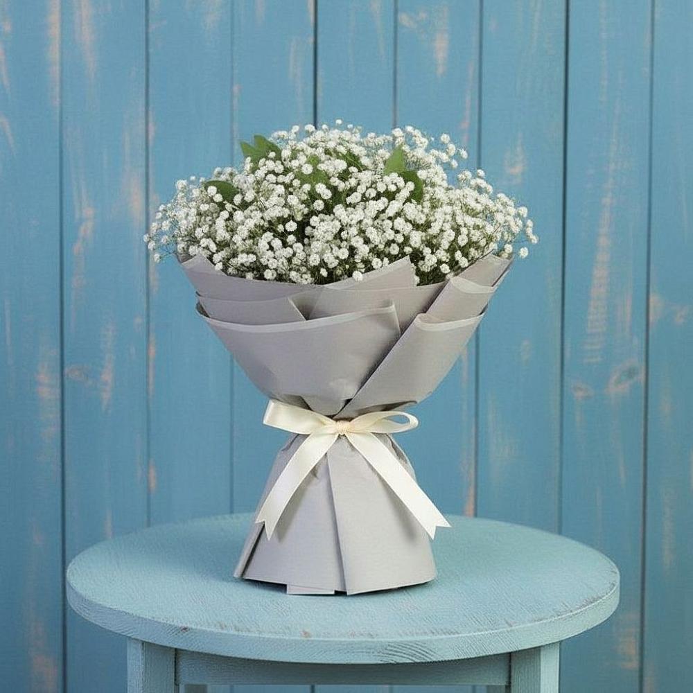 Букет цветов из: Гипсофила в Марках