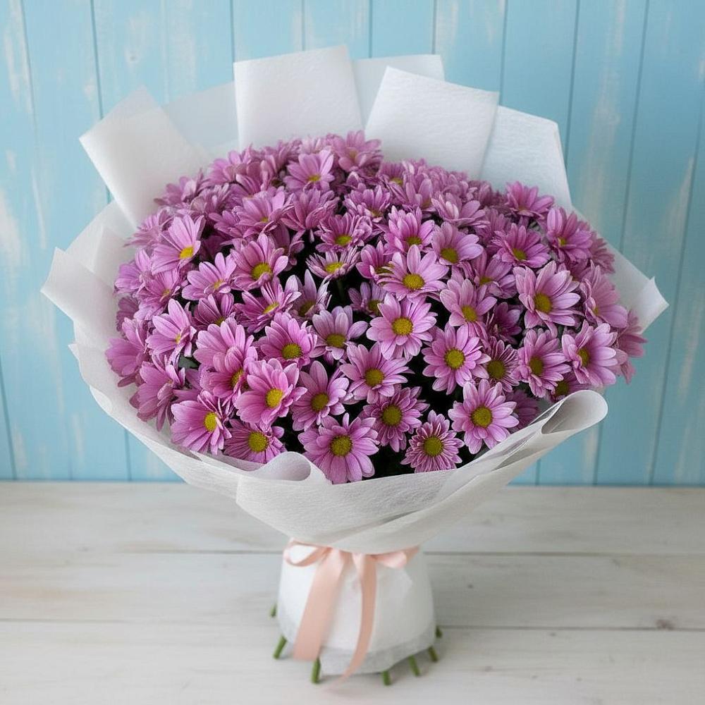 Букет цветов из: Хризантемы в Марках