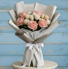 Букет цветов из:  Розы #REPLACE_PRED# Марках