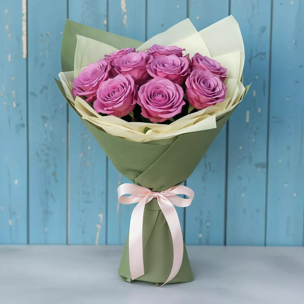 Букет Розы Фёрст Леди в Марках