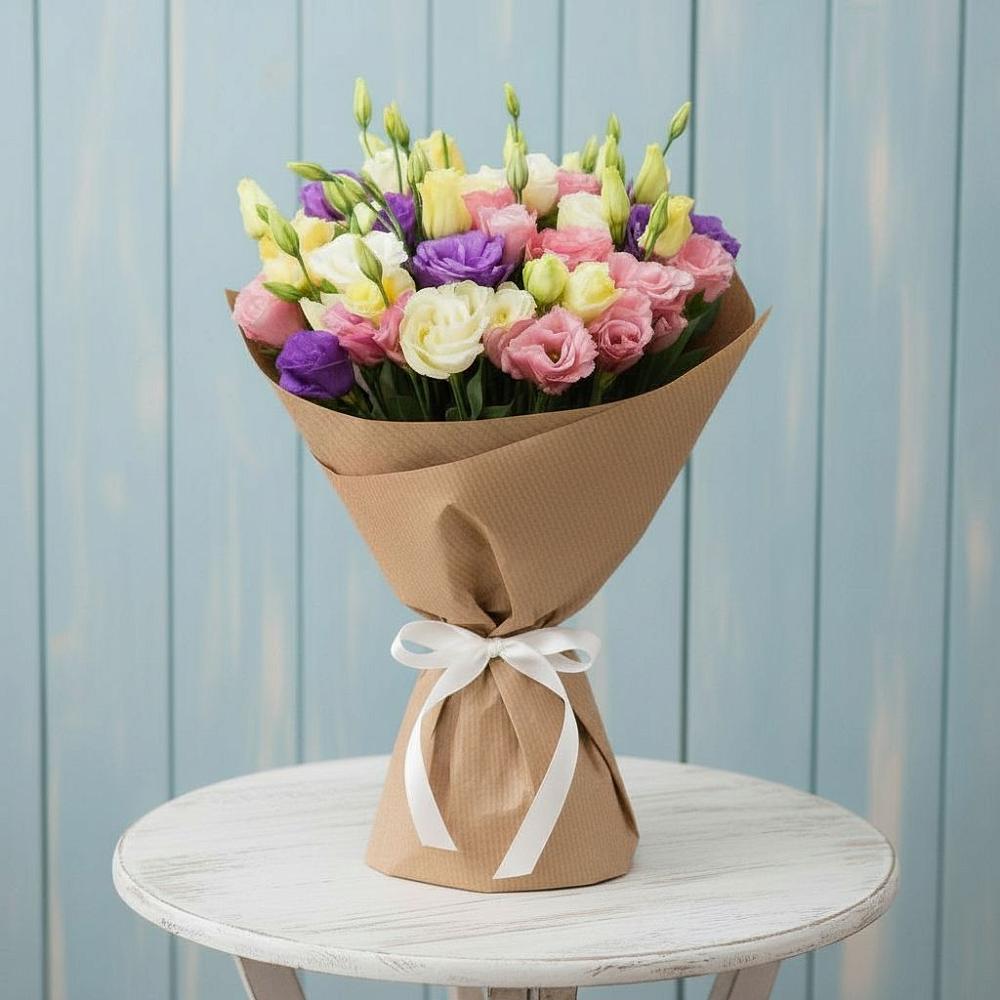 Букет цветов из: Лизиантусы в Марках