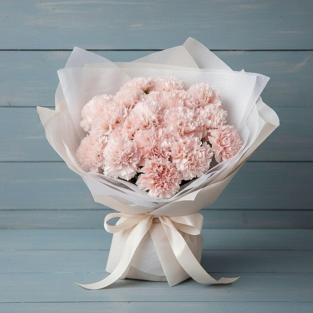 Букет цветов из: Гвоздики в Марках