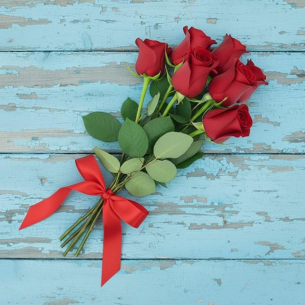 Букет Красные розы в Марках