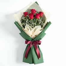 Букет цветов из:  Розы в Марках