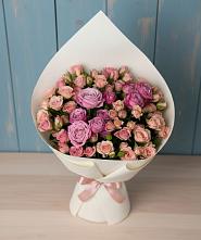 Букет цветов из:  Розы #REPLACE_PRED# Марках